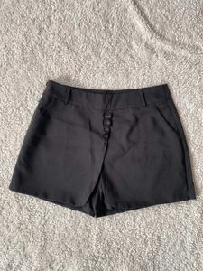Classic Black Skort