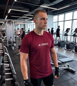 Adidas Terrex Maroon T-Shirt