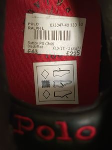 Polo Ralph Lauren Black Sneakers