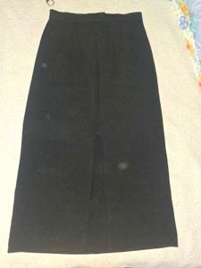 Classic Black Pencil Skirt