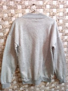 Veroconvic V Neck Grey Sweatshirt