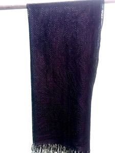 Black Netted Dupatta