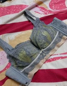 Comfortable Grey Bra