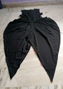 Stylish Black Jumpsuit with Dhoti Pants