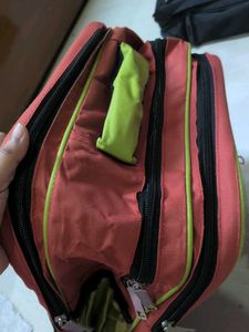 Tycoon Backpack - Orange &amp; Green