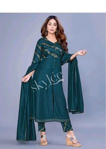 kurti Pant dupatta set