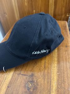 Stylish Navy Baseball Cap with Ring Detail