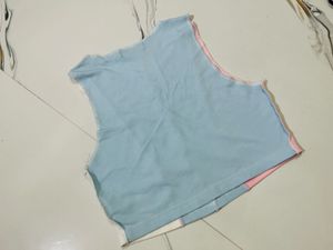 Colorblock Crop Tank Top