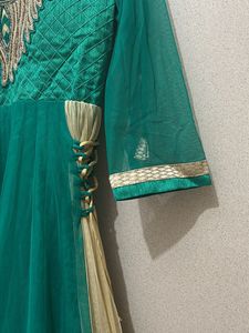Emerald Green Anarkali Suit