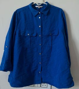 💙 Blue Oversized Shirt