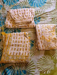 Floral Print Top free dupatta and afgani