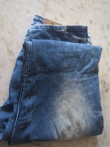 Stylish Washed Denim Jeans