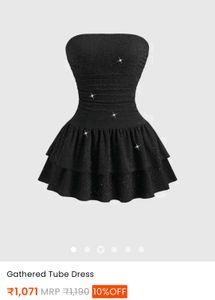 savana cute midi tube dress⋆˚꩜｡