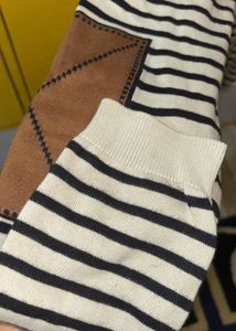 Men's Striped Crew Neck Sweater