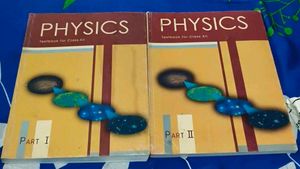 Physics Textbook Class XII - Part I & II