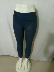 Imported Brand Comfortable Blue Athleisure Legging