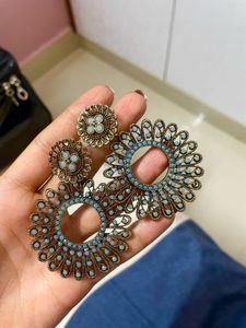 Boho Chic Earrings &amp; Ring Combo