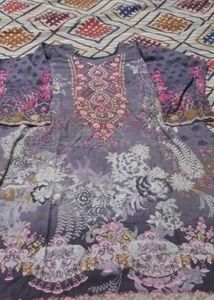 Embroidered Kurta Set with Trousers