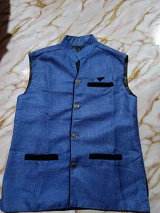 Blue Nehru Jacket
