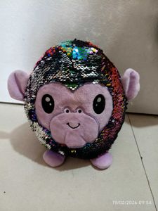 Sequin Plush Monkey Toy