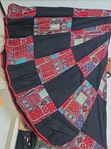 patch work lehenga