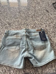 Light Wash Denim Shorts