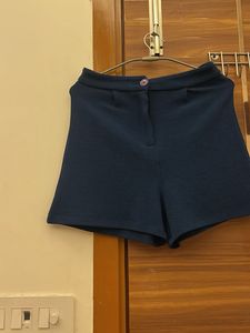 Stylish Navy Blue Shorts