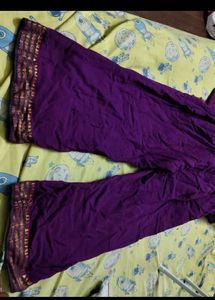 Purple Kurta Set with Dupatta