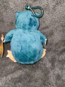 Cute Snorlax Plush Keychain Toy