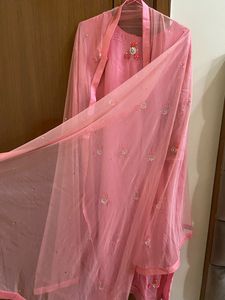 Pink Geogeatte Boutique Piece With Palazzo