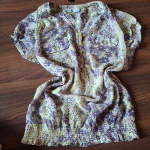 Floral Print Top
