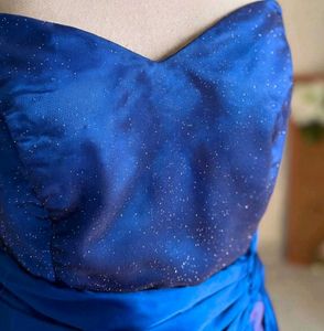 Stunning Blue High-Low Prom Dress💙