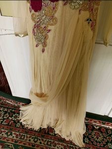 Embellished Net Gown