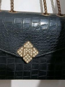 Chic Black Shoulder Bag