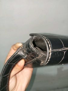 Shein Black Baguette