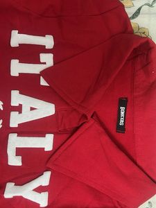 Stylish Red Graphic Tee