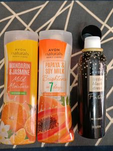 Avon Brand New(3pc)H&amp;B Lotion,Shower gel,BodySpray