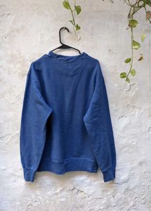 Blue Crew Neck Sweatshirt