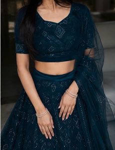 Stunning Embroidered Lehenga Set