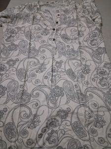 Paisley Print Kurta