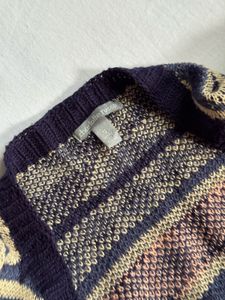 Open front knit cardigan