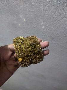 Exquisite Embellished Bangle Set