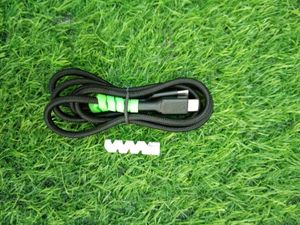 Braided USB-C Charging Cable with Protectors