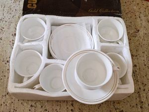 UPC Gold Collection Cup Saucer Set