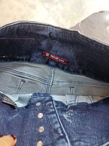 Stylish Blue Denim Jeans Size 30