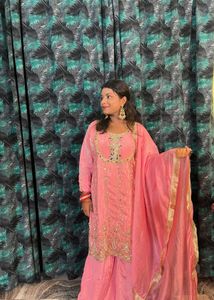 Beautiful Pink Kurta Set