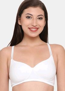 branded White Everyday Bra