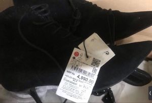 Zara Heeled Ankle Boots