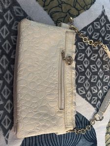 Elegant Off-White Clutch