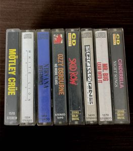 Lot of 8 Classic Rock Cassette Tapes